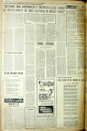 Página do jornal Unitário de agosto de 1956