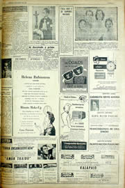 Página do jornal Unitário de agosto de 1956