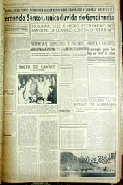Página do jornal Unitário de agosto de 1956