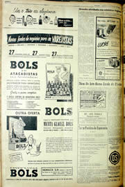Página do jornal Unitário de agosto de 1956