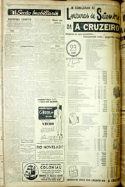 Página do jornal Unitário de agosto de 1956