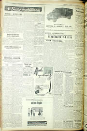 Página do jornal Unitário de setembro de 1956
