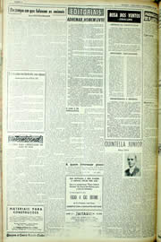Página do jornal Unitário de setembro de 1956