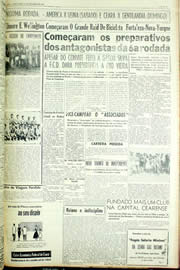 Página do jornal Unitário de setembro de 1956