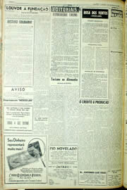 Página do jornal Unitário de setembro de 1956