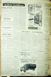 Página do jornal Unitário de setembro de 1956