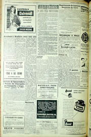 Página do jornal Unitário de setembro de 1956