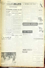 Página do jornal Unitário de setembro de 1956