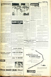 Página do jornal Unitário de setembro de 1956