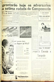Página do jornal Unitário de setembro de 1956