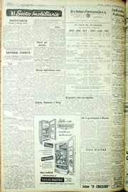 Página do jornal Unitário de setembro de 1956