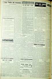 Página do jornal Unitário de setembro de 1956