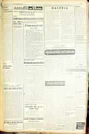 Página do jornal Unitário de setembro de 1956