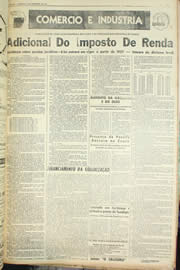 Página do jornal Unitário de setembro de 1956