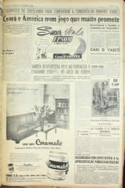 Página do jornal Unitário de setembro de 1956