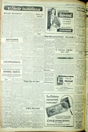 Página do jornal Unitário de setembro de 1956