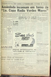 Página do jornal Unitário de setembro de 1956