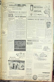 Página do jornal Unitário de setembro de 1956