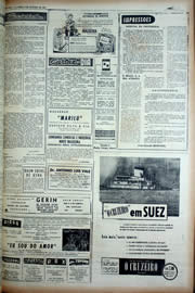 Página do jornal Unitário de outubro de 1956