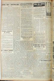 Página do jornal Unitário de outubro de 1956