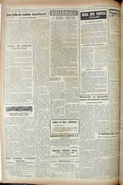 Página do jornal Unitário de outubro de 1956
