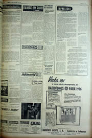 Página do jornal Unitário de outubro de 1956