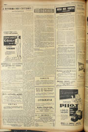 Página do jornal Unitário de outubro de 1956