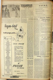 Página do jornal Unitário de outubro de 1956
