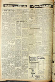 Página do jornal Unitário de outubro de 1956