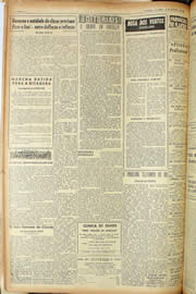 Página do jornal Unitário de outubro de 1956
