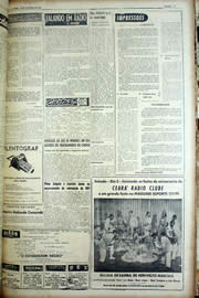 Página do jornal Unitário de outubro de 1956