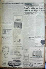 Página do jornal Unitário de novembro de 1956