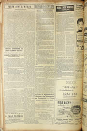 Página do jornal Unitário de novembro de 1956