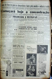 Página do jornal Unitário de dezembro de 1956