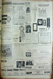 Página do jornal Unitário de dezembro de 1956