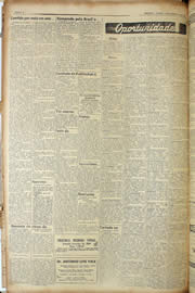 Página do jornal Unitário de dezembro de 1956