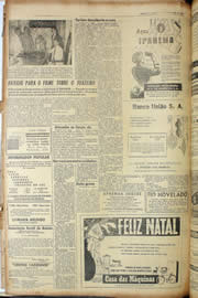 Página do jornal Unitário de dezembro de 1956