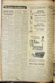 Página do jornal Unitário de dezembro de 1956