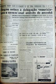 Página do jornal Unitário de dezembro de 1956