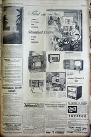 Página do jornal Unitário de dezembro de 1956