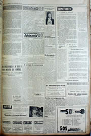 Página do jornal Unitário de dezembro de 1956