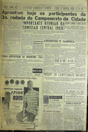 Página do jornal Unitário de abril de 1957