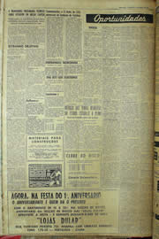Página do jornal Unitário de abril de 1957