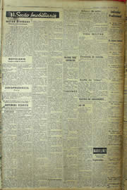 Página do jornal Unitário de abril de 1957