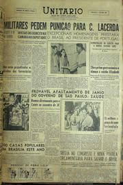 Página do jornal Unitário de abril de 1957