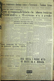 Página do jornal Unitário de abril de 1957
