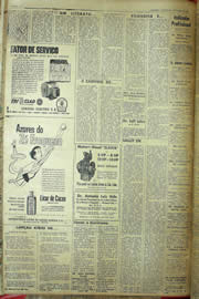 Página do jornal Unitário de abril de 1957