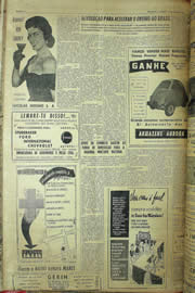 Página do jornal Unitário de abril de 1957
