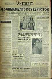 Página do jornal Unitário de abril de 1957