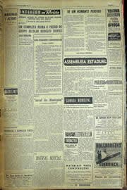 Página do jornal Unitário de abril de 1957